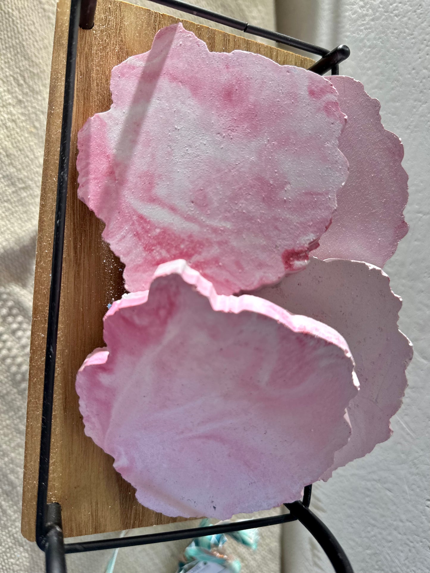 Coasters concrete Pink